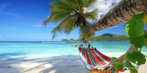 Mahe,Island,,Seychelles,-,Romantic,Cozy,Hammock,In,The,Shadow