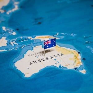 The,Flag,Of,Australia,In,The,World,Map